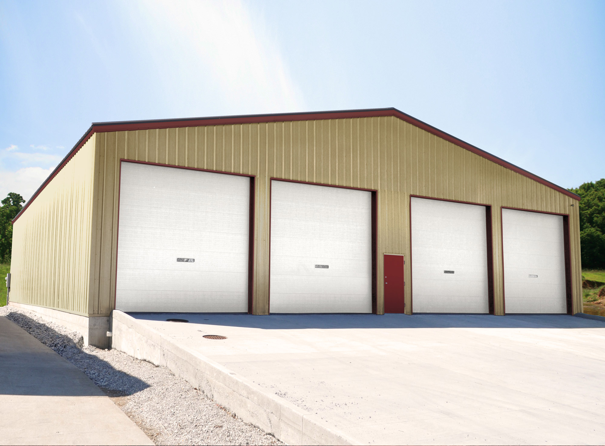 60' Wide Metal Steel Structure